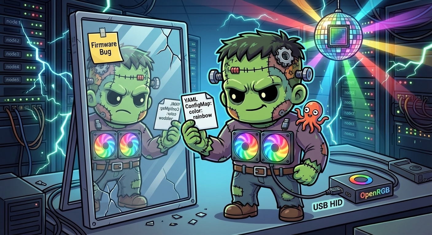 Fun Stuff — Controlling Case LEDs from Kubernetes