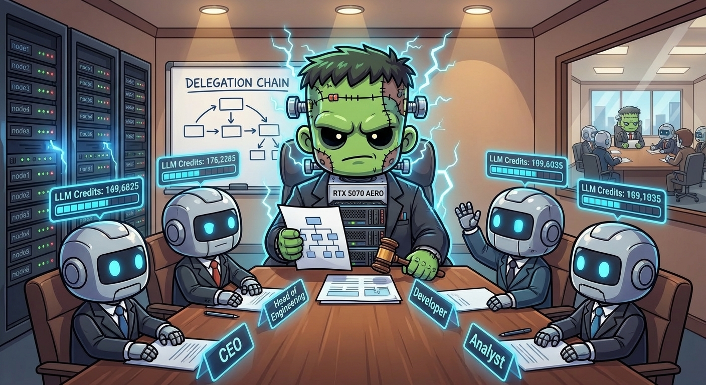 Paperclip — An AI Agent Orchestrator on Frank