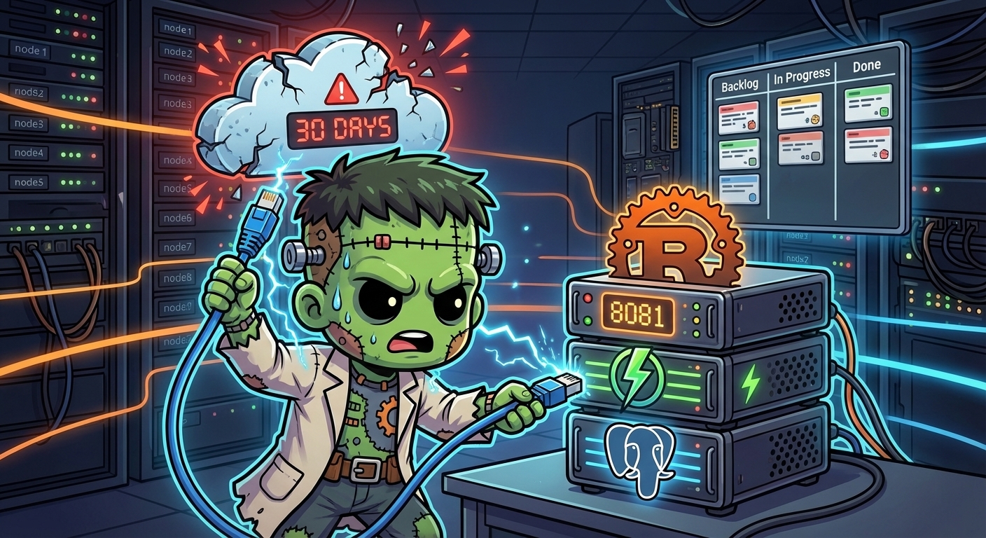 VK Remote — Self-Hosting the Kanban Backend Before the Cloud Dies