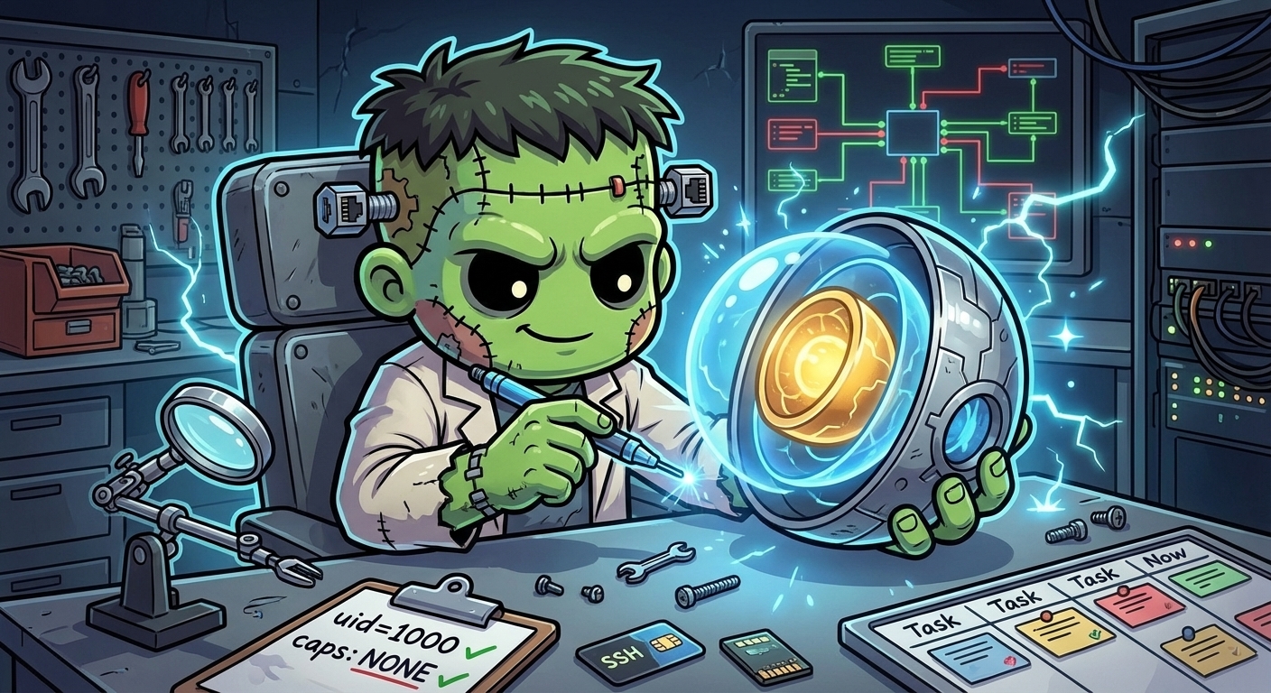 Operating on Secure Agent Pod